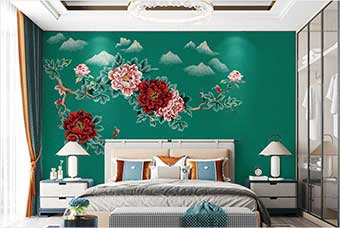 屯昌森佰汇航空纤维墙咔（爱情花语）