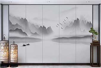 屯昌森佰汇航空纤维（山水画系列）